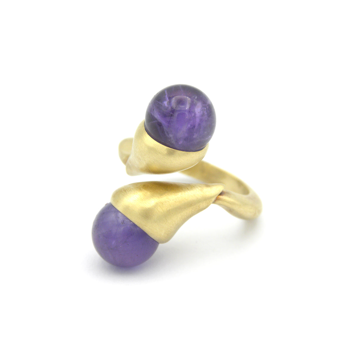 Anello Cones viola