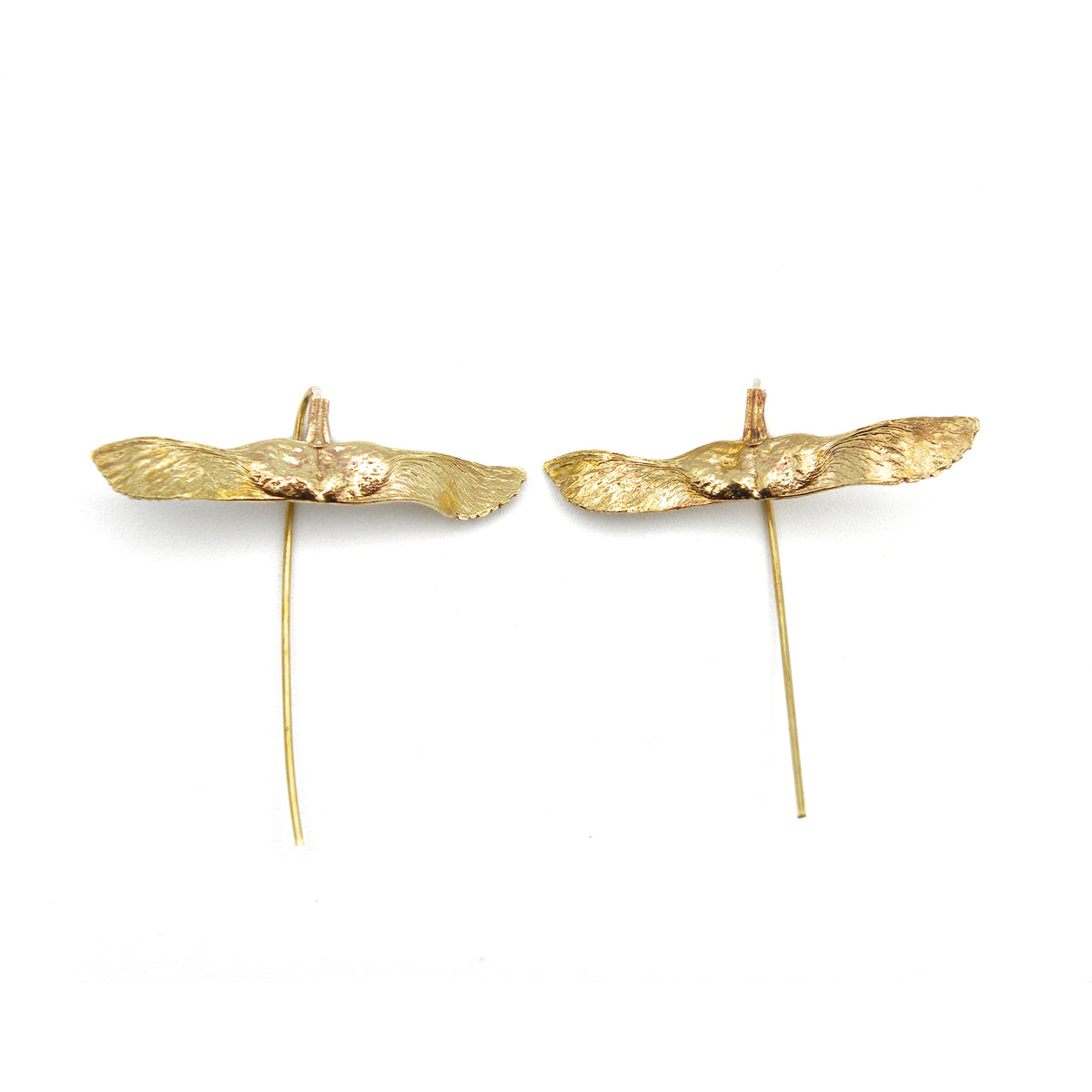 Maple samara earrings 1